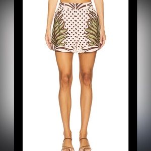 Retrofete Ausha Short in Polka Dot Leaves Women’s XL